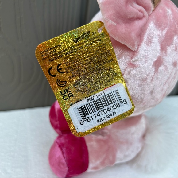 Gund P.Lushes Pets Wave 3 Lissa Doemei Plush Toy Pink Stuffed Animal Deer - Picture 3 of 6